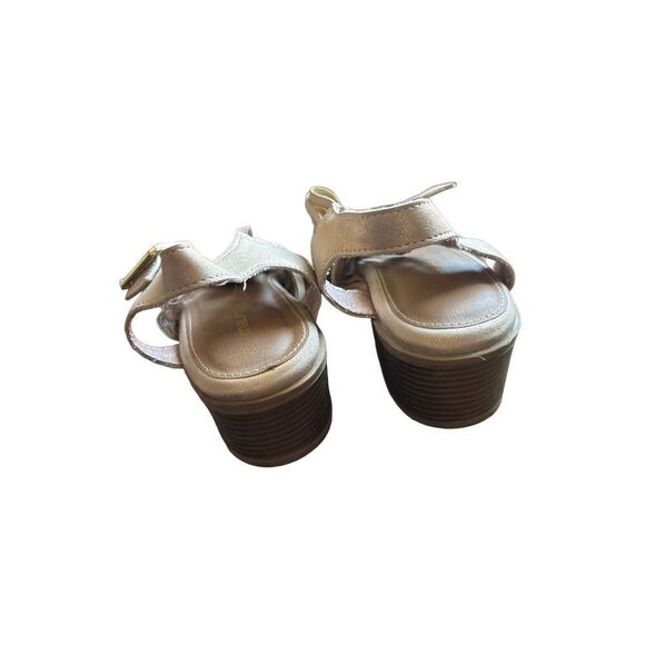 Gladiator sandals Emily womens metalic gold size 10 - Picture 4 of 6